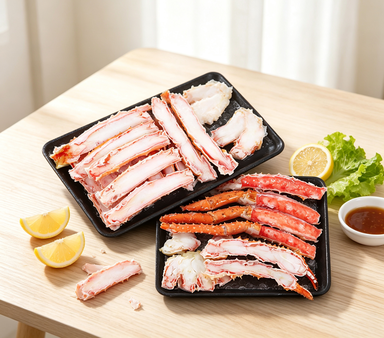 Royal King Crab Legs: Fresh & Tender
